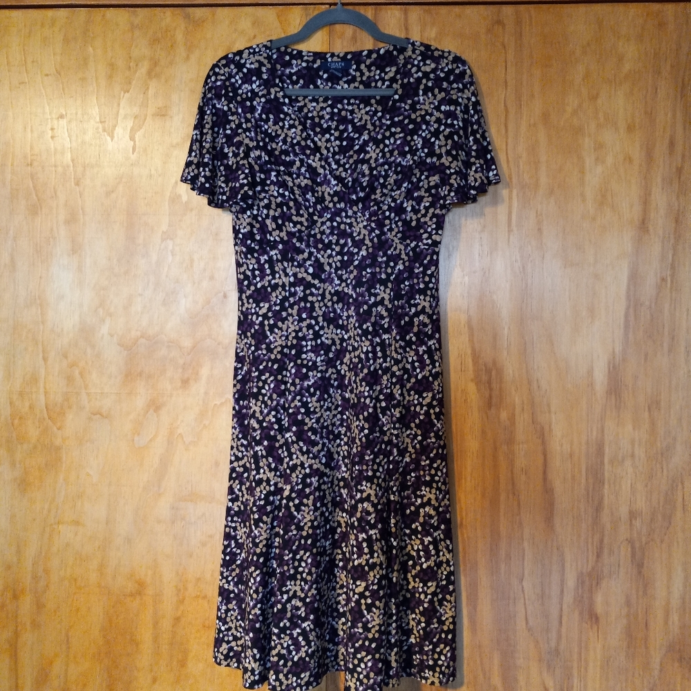 Chaps Midi Swing Dress